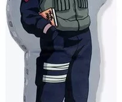 ALMOFADA FORMATO KAKASHI - NARUTO 