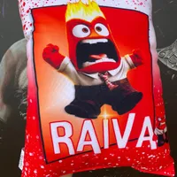 ALMOFADA DIVERTIDAMENTE 2 - RAIVA  - imagem 1