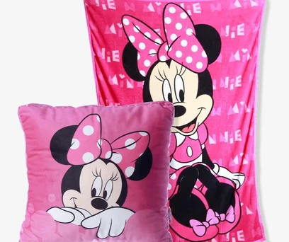 ALMOFADA COM MANTA MINNIE - DISNEY