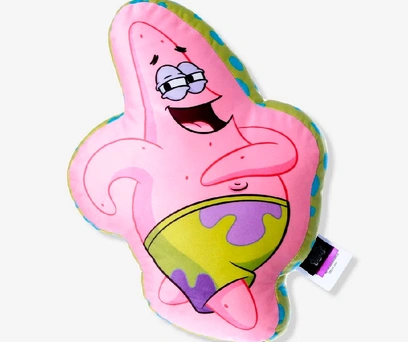 ALMOFADA FORMATO PATRICK ESTRELA - BOB ESPONJA 
