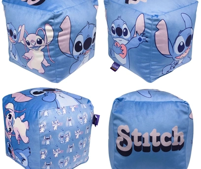 ALMOFADA CUBO STITCH - DISNEY