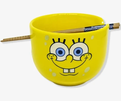 BOWL COM HASHI BOB ESPONJA 