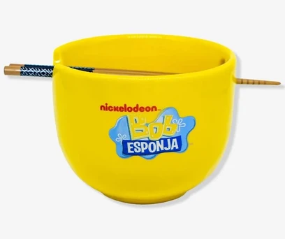 BOWL COM HASHI BOB ESPONJA 