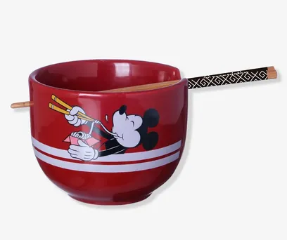BOWL COM HASHI MICKEY - DISNEY 