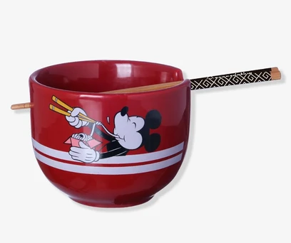 BOWL COM HASHI MICKEY - DISNEY 