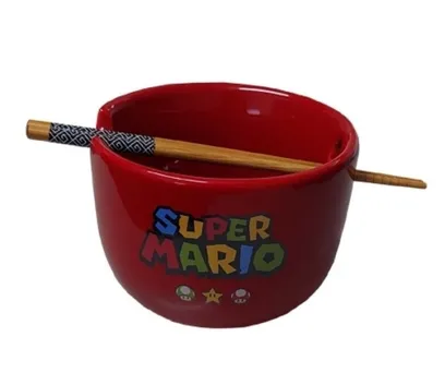 BOWL COM HASHI SUPER MARIO 