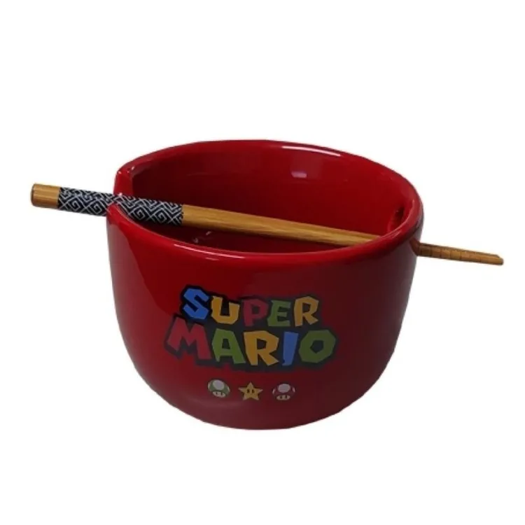 BOWL COM HASHI SUPER MARIO 