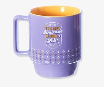 CANECA TINA COM SUA AMIZADE 