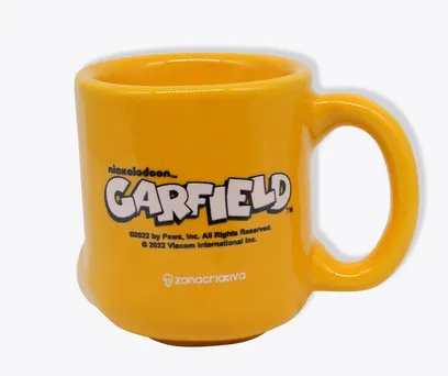 CANECA 3D PATA GARFIELD 