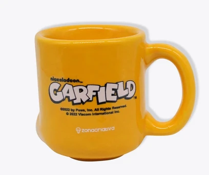 CANECA 3D PATA GARFIELD 