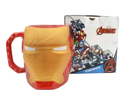 CANECA 3D HOMEM DE FERRO - MARVEL 