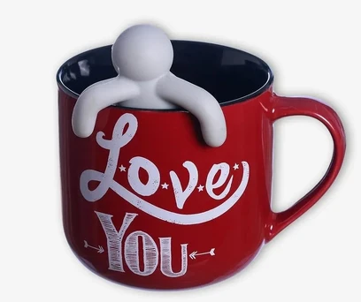 CANECA COM INFUSOR MICKEY E MINNIE - DISNEY 