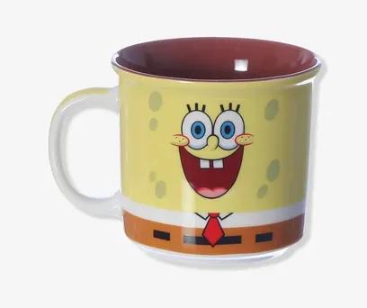 CANECA TOM BOB ESPONJA 