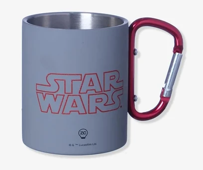CANECA MOSQUETÃO DARTH VADER - STAR WARS 