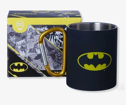 CANECA MOSQUETÃO BATMAN - DC 