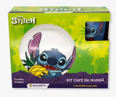 KIT CAFÉ DA MANHÃ STITCH – DISNEY 