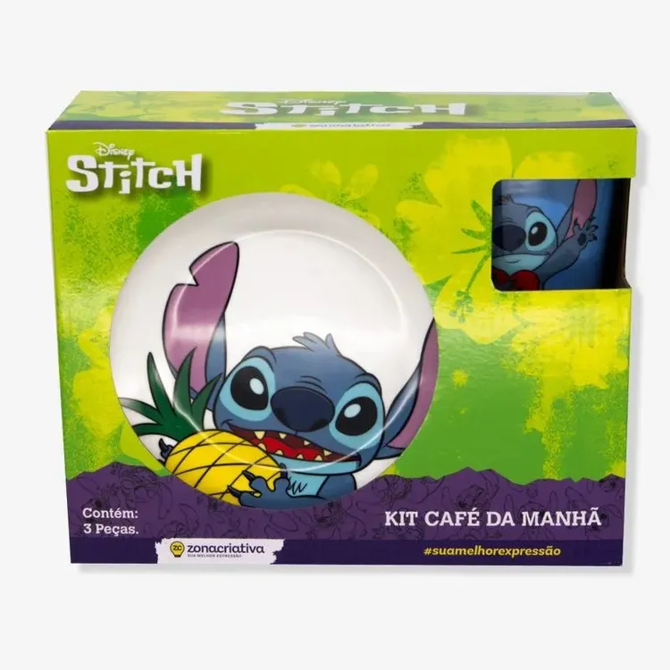 KIT CAFÉ DA MANHÃ STITCH – DISNEY 