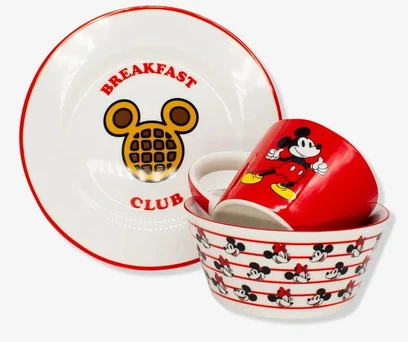 KIT CAFÉ DA MANHÃ MICKEY E MINNIE – DISNEY 