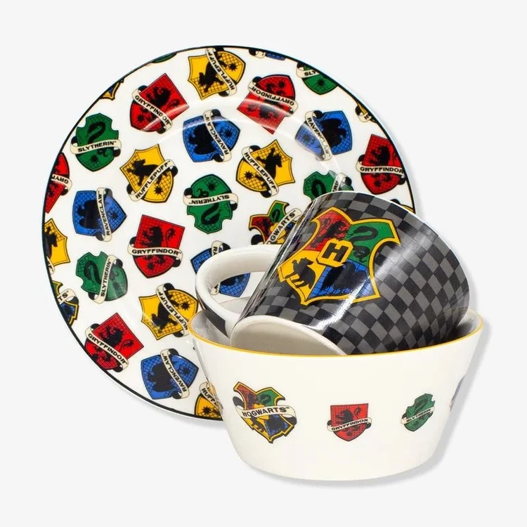 KIT CAFÉ DA MANHÃ HOGWARTS – HARRY POTTER 