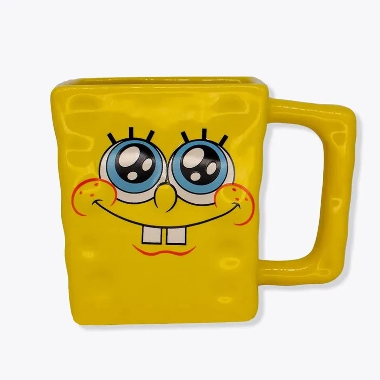 CANECA FORMATO BOB ESPONJA 