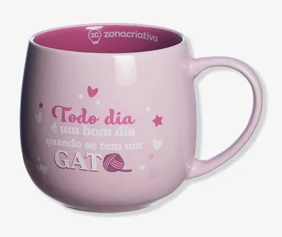 CANECA MAGGIE EU AMO GATOS 