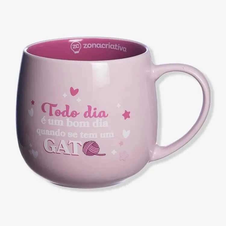 CANECA MAGGIE EU AMO GATOS 