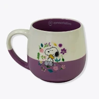 Caneca Maggie Snoopy Floral - imagem 1