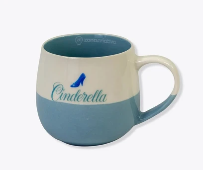 Caneca Maggie Cinderela - Disney 