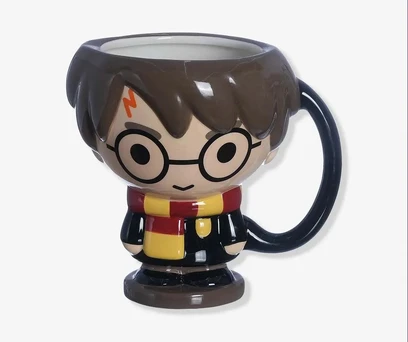 Caneca 3D Corpo Harry Potter 