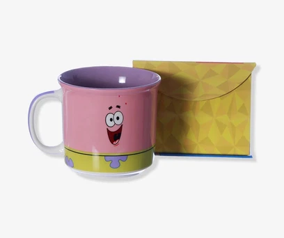 CANECA TOM PATRICK - BOB ESPONJA