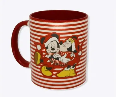 CANECA POP MINNIE E MICKEY NATAL
