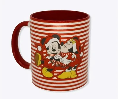 CANECA POP MINNIE E MICKEY NATAL
