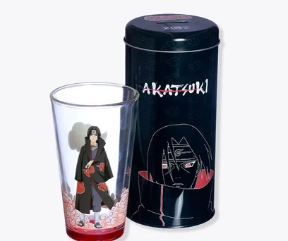 COPO COM COFRE AKATSUKI - NARUTO 