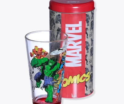 COPO COM COFRE VINGADORES - MARVEL