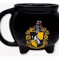 CANECA 3D CALDEIRÃO LUFA-LUFA - HARRY POTTER  - imagem 1