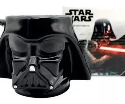 CANECA FORMATO 3D DARTH VADER - STAR WARS 