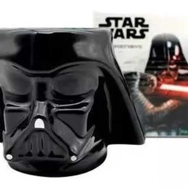 CANECA FORMATO 3D DARTH VADER - STAR WARS 