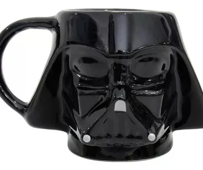 CANECA FORMATO 3D DARTH VADER - STAR WARS 