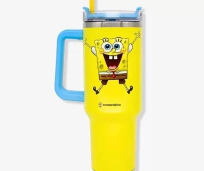 COPO TÉRMICO TUMBLER BOB ESPONJA 