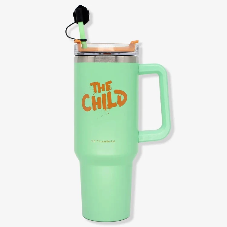 COPO TÉRMICO TUMBLER BABY YODA - STAR WARS 