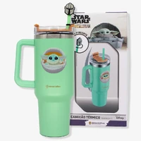 COPO TÉRMICO TUMBLER BABY YODA - STAR WARS  - imagem 3