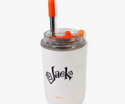 Copo Neo com Canudo Jack Skellington – O Estranho Mundo de Jack