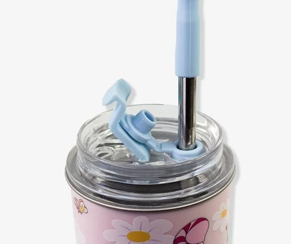 Copo Neo com Canudo Alice - Disney 