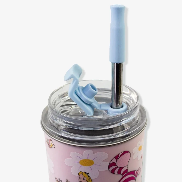 Copo Neo com Canudo Alice - Disney 