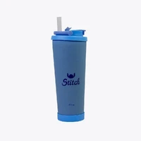 Copo Spring Com Canudo Stitch - Disney - imagem 3
