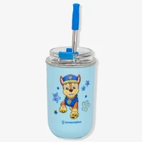 Copo Neo com Canudo Chase – Patrulha Canina - imagem 1