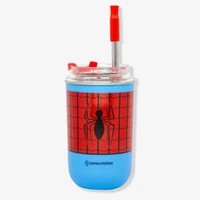 Copo Neo com Canudo Homem-Aranha – Marvel  - imagem 1
