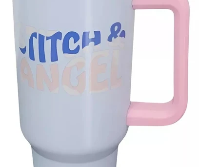 Copo Térmico Tumbler Disney Stitch Angel 