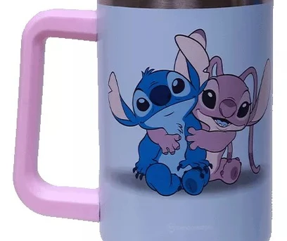 Copo Térmico Tumbler Disney Stitch Angel 