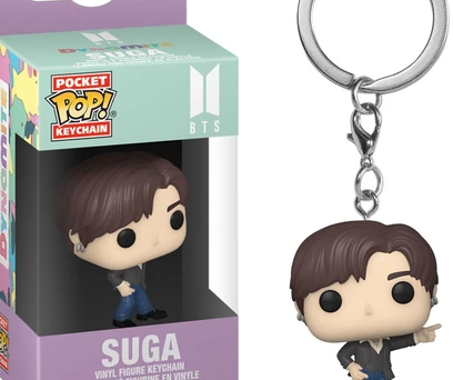 CHAVEIRO FUNKO POCKET POP KEYCHAIN BTS - SUGA